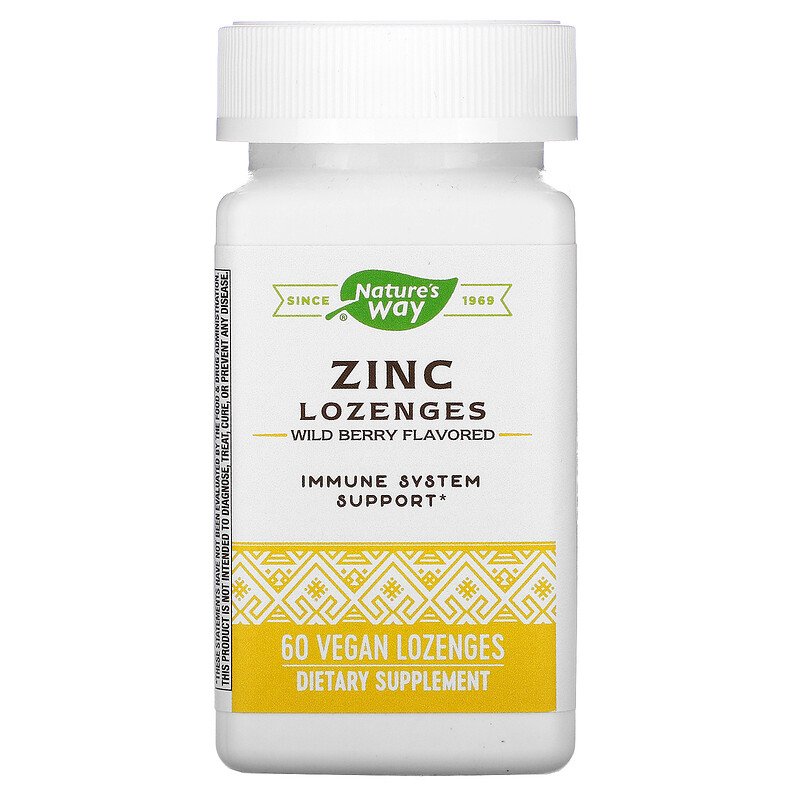 Zinc lozenges