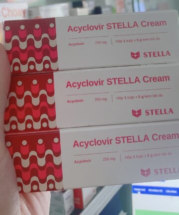 Acyclovir Cream 250mg Stella