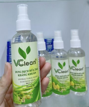 Xịt rửa tay khô Vclean