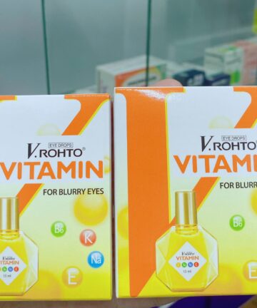 Dung Dịch Nhỏ Mắt V.Rohto Vitamin