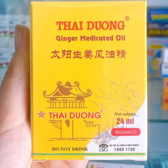 Dầu gừng Thái Dương chai 24ml